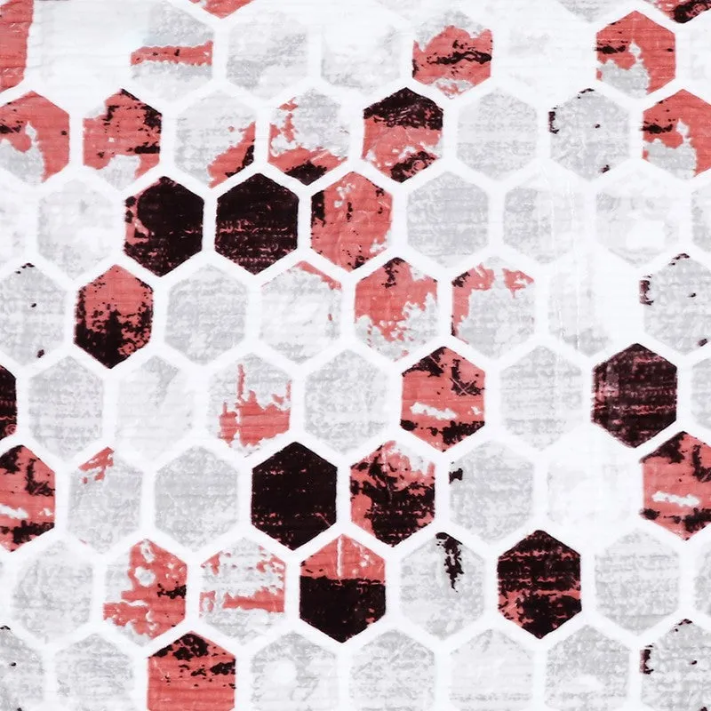 Monte Carlo Crimson Cascade Blanket - 950 GSM media 6