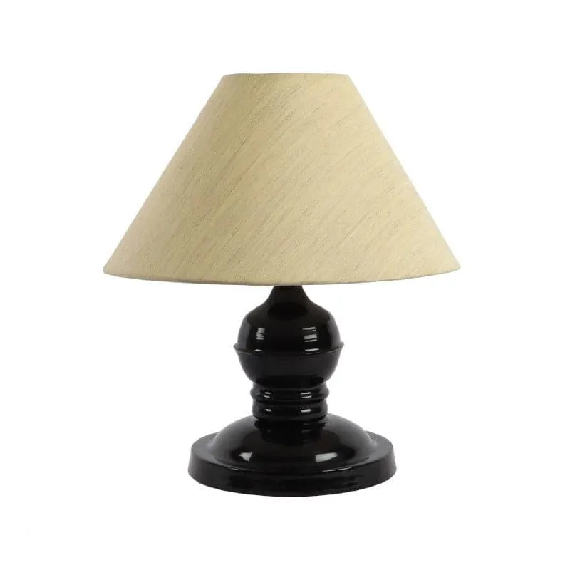 Marama Ursa Fabric Table Lamp - White,Black media 4