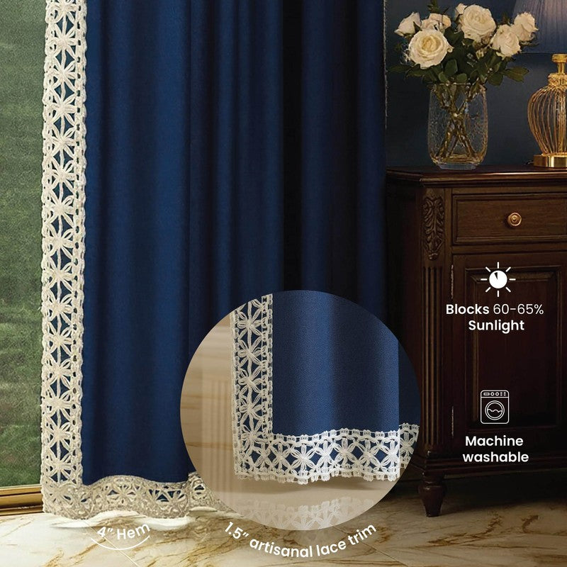 Urban Space Softane Curtain - Blue media 4