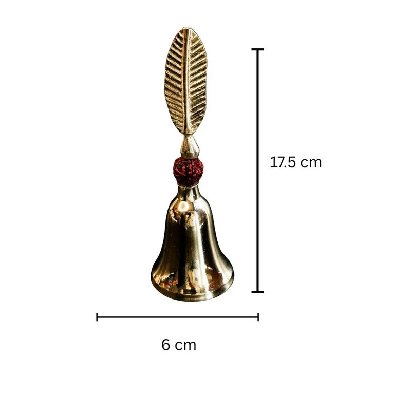 OmGhanta German Silver Pooja Bell media 8