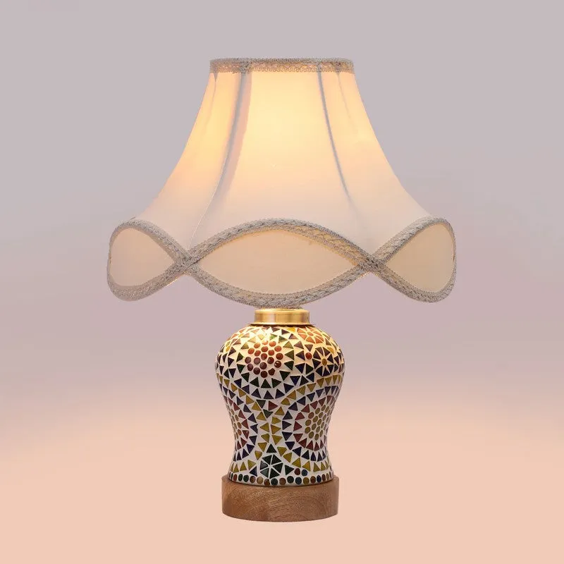 Aurenique Arc Wooden Table Lamp - Multicolor media 6