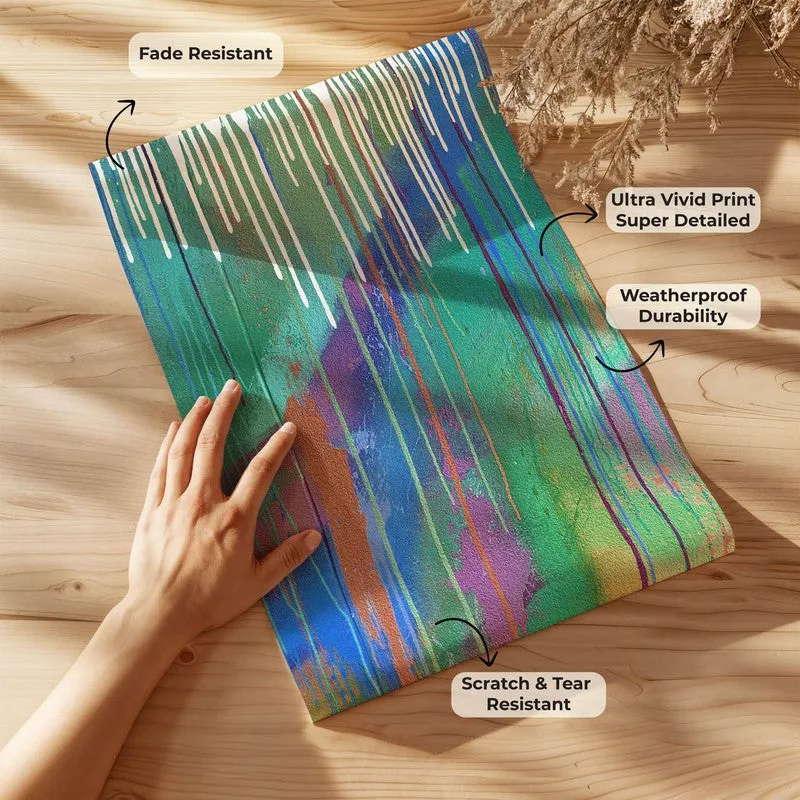 Vibrant Flow Wall Poster media 9