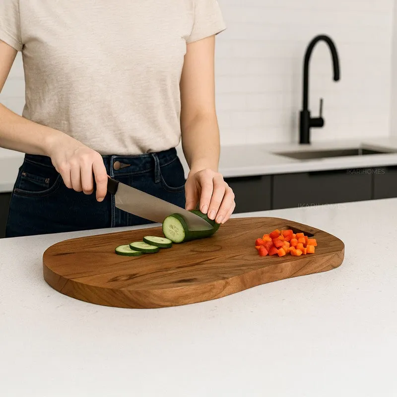 Corros Boho Acacia Wood Chopping Board media 1