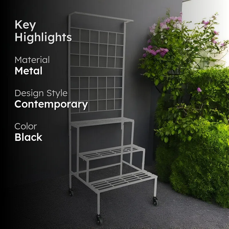 Graziana Tiered Planter Stand - White media 2