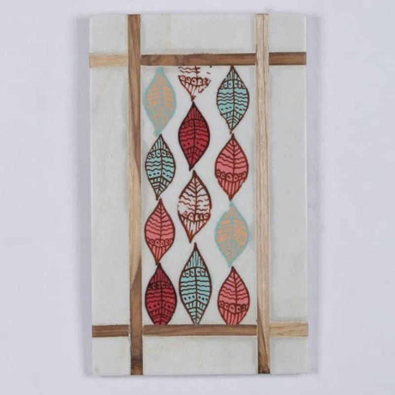 Nature String Hand Painted Marble Wall Accent media 3