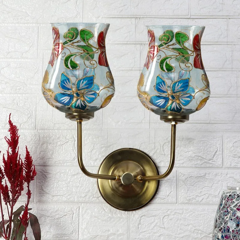 Frosted Duo Wall Lamp media 3