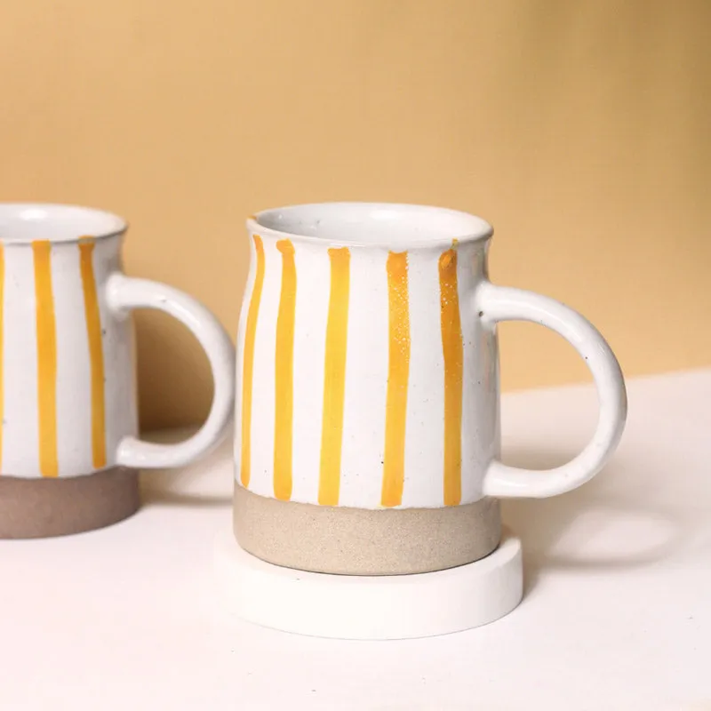 Hallowes Ceramic Coffee Mug (250 mL Each) - Set of Four media 4