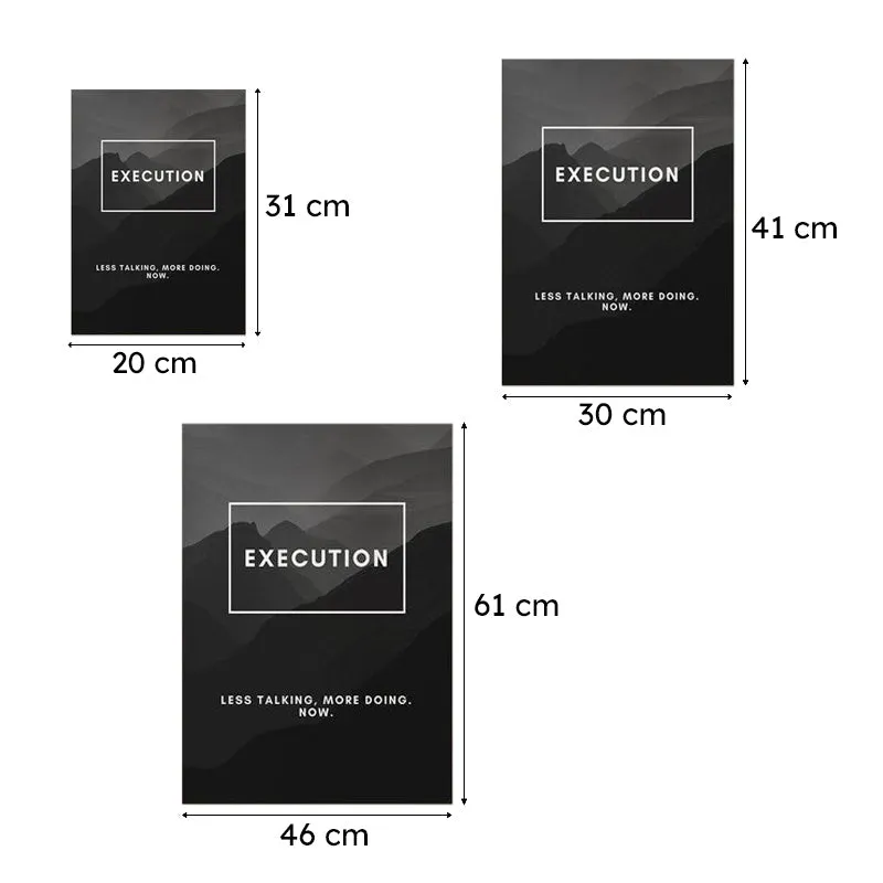 Bold Execution Wall Poster media 11