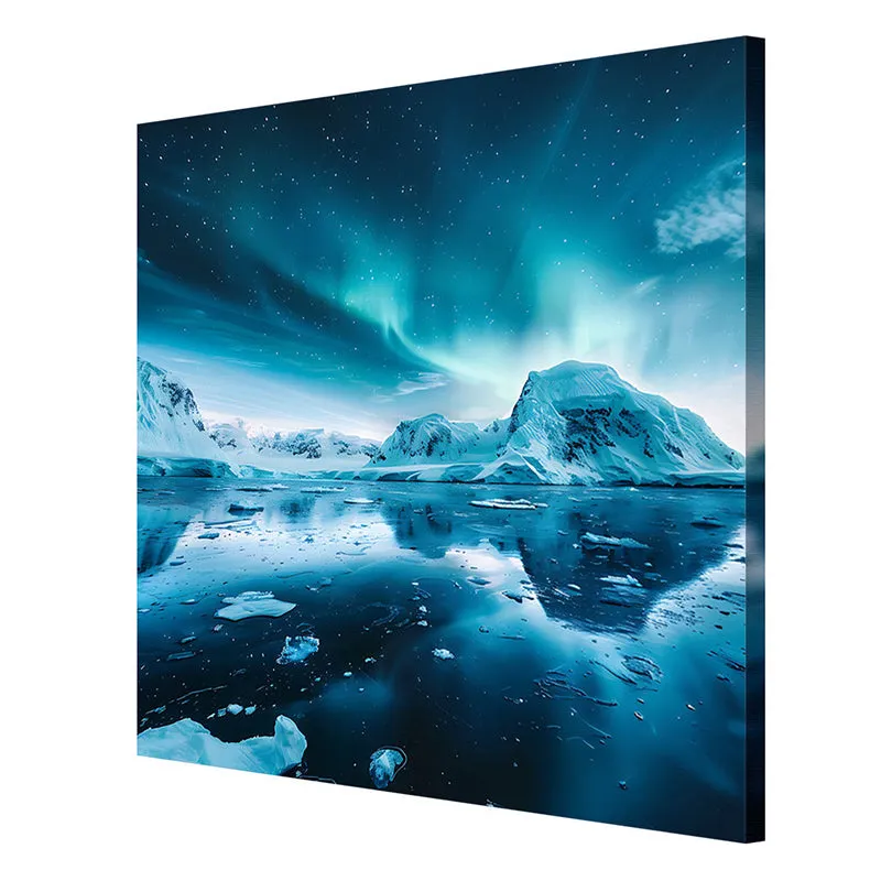 Northern Lights Wall Painting media 6