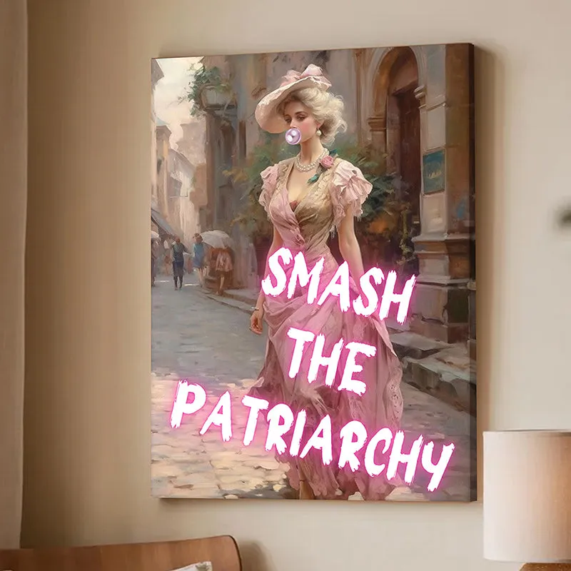 Smash Patriarchy Wall Art media 3