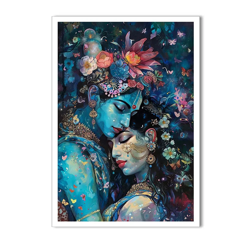 Cosmic Woman Canvas Wall Painting media 6