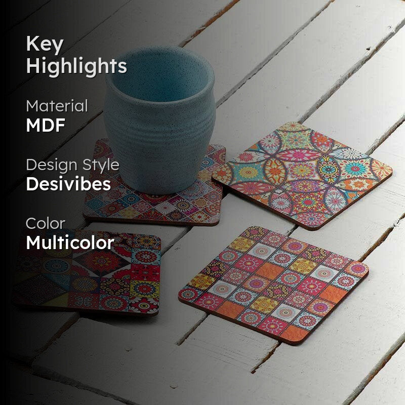 Marrakesh Coasters - Set Of Eight media 2