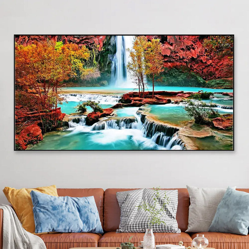 Hidden Gem Wall Painting
