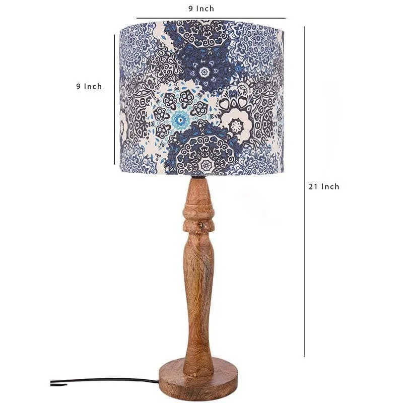 Mandala Fabric Table Lamp - Multicolor media 5