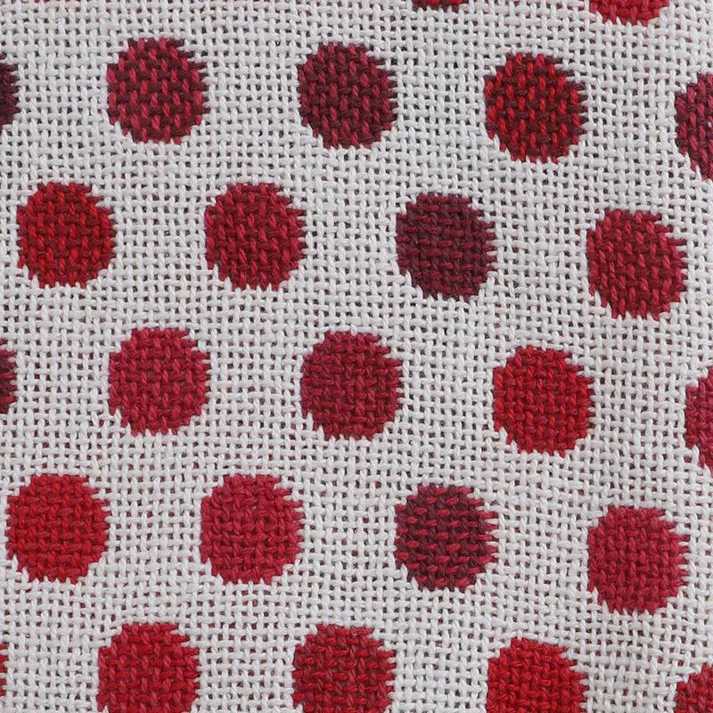 Confetti Comfort Knitted Cotton Throw - Red media 4
