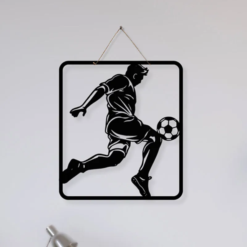 Football Kicks Iron Wall Accent media 3
