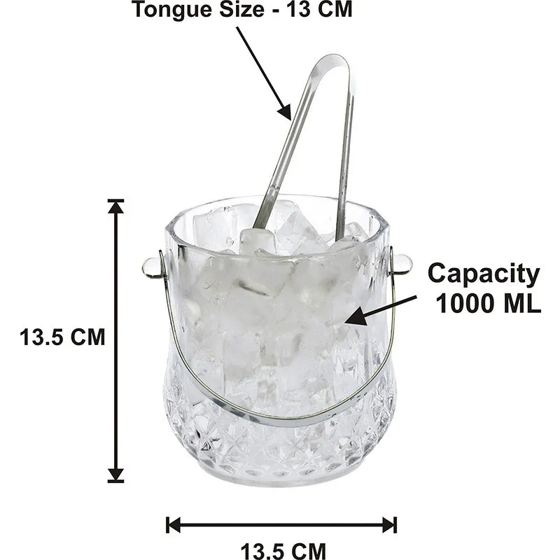 Holt 1000 MLIce Bucket With 150 ML Glass - Four Piece Set media 8