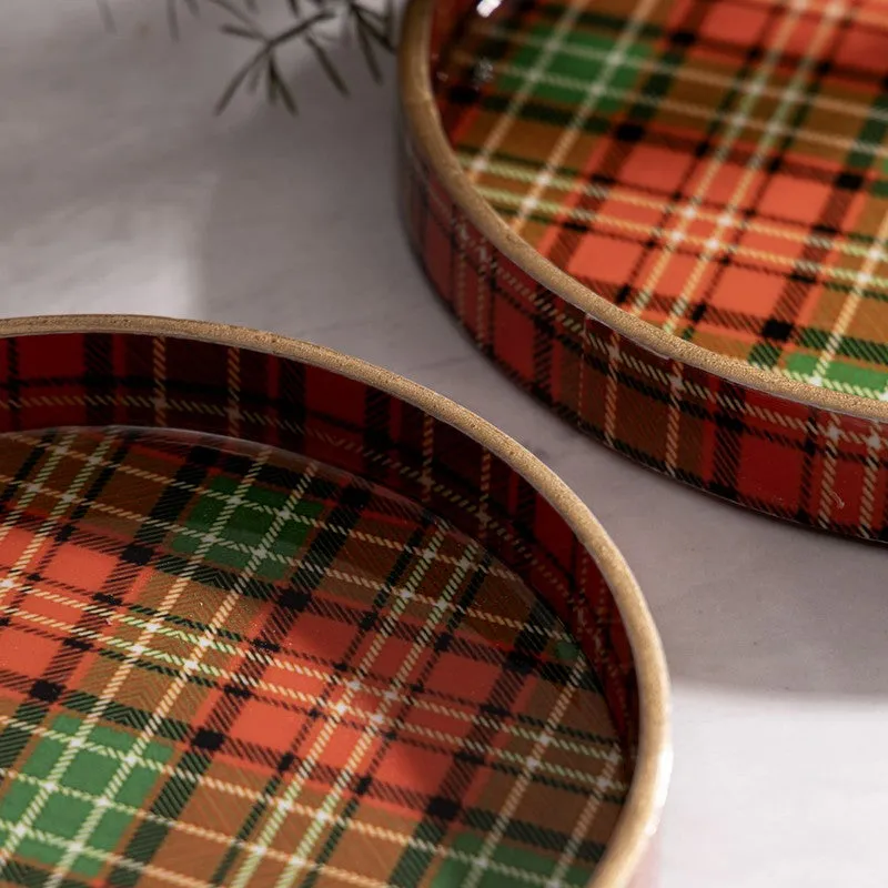 Festive Fir Serving Tray - Set Of Two media 3