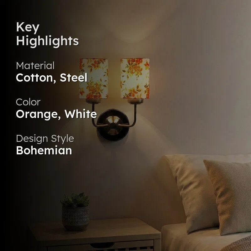 Blossom Harmony Cotton Wall Lamp - 2