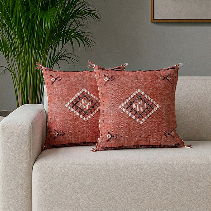 Sumatra Cushion Cover - Set Of Two - 20 x 20 Inches