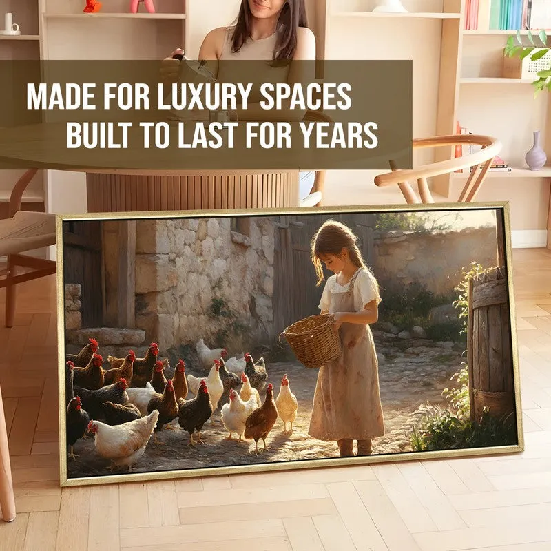 Simplicity Canvas Wall Painting With Frame media 5