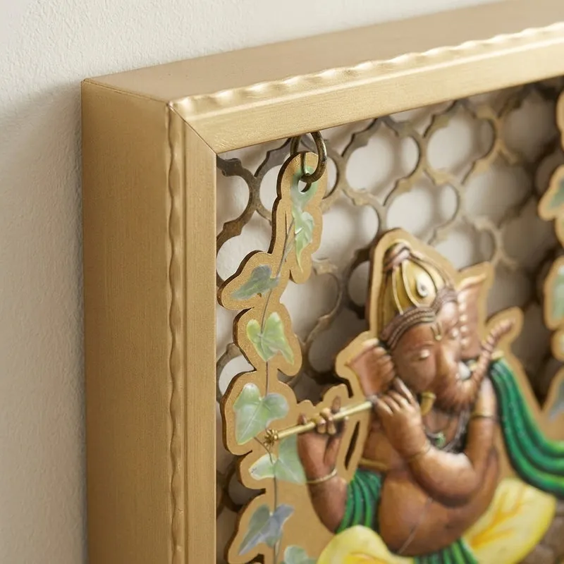 Vighneshwara Saraswati Wall Mounted Mandir media 2
