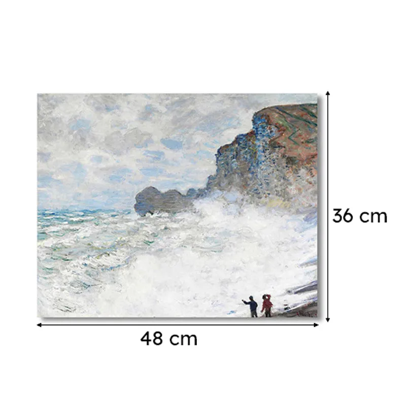 Wave Lore Canvas Wall Painting media 5