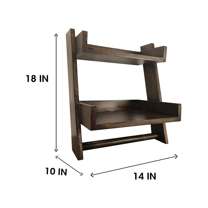Parampara Wooden Shelf Ladder media 6