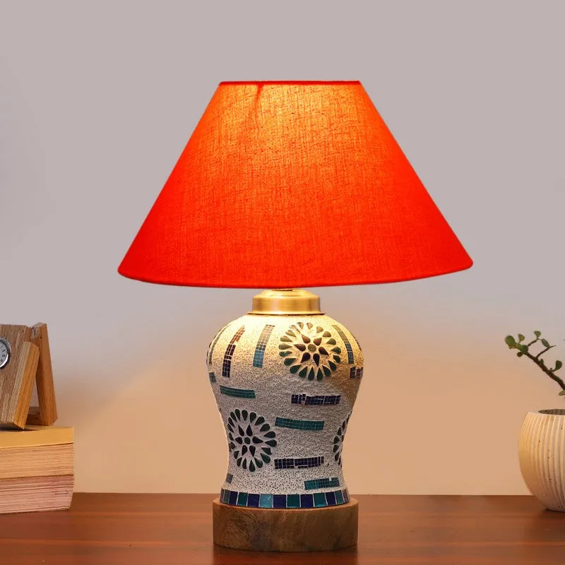 Solix Wooden Table Lamp - Multicolor media 2