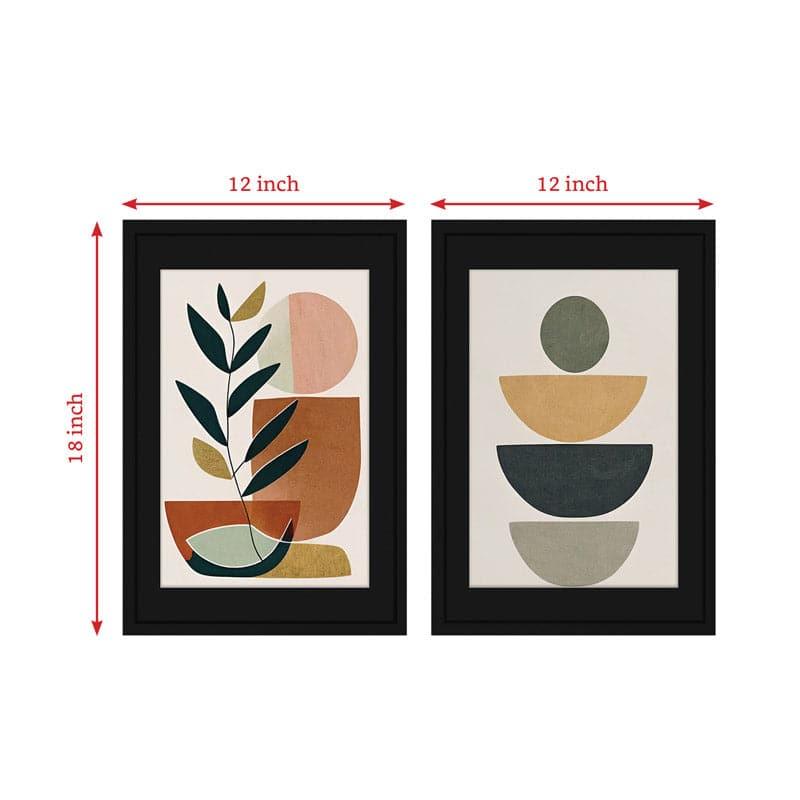 Funky Flora Fusion Wall Art - Set Of Two media 5