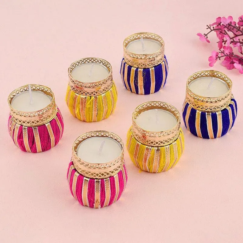 Matka Metal Tealight Candle Holder media 3