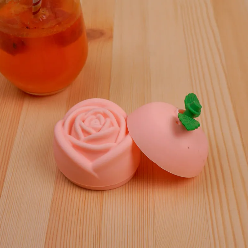 Rose Silicone Ice Mould - Peach media 4