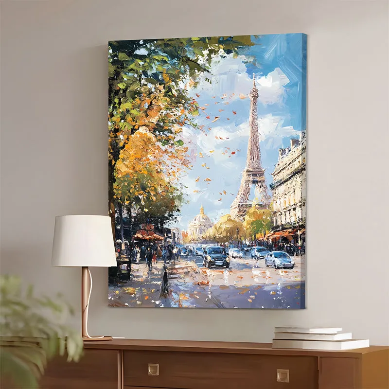 View Of Eiffel Wall Art media 4