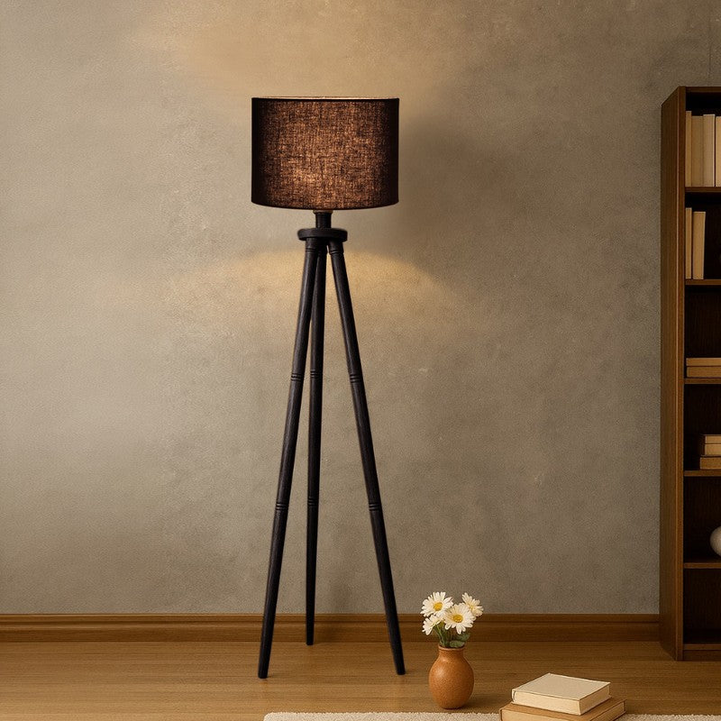TriAura Prime Floor Lamp (Black)