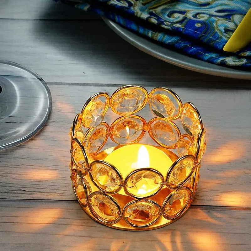 RadiantAura Adjustable Candle Holders - Set Of Two media 5