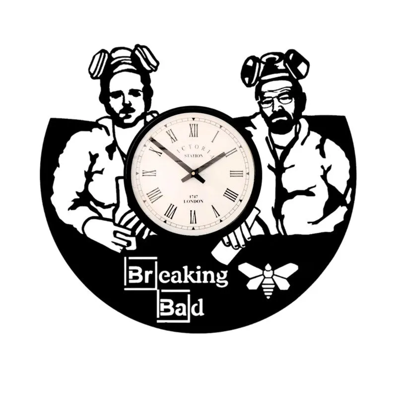 Breaking Bad Steel Analog Wall Clock media 4