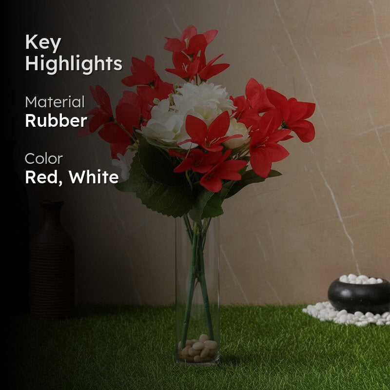 Petalia Artificial Flowers Bunch media 2