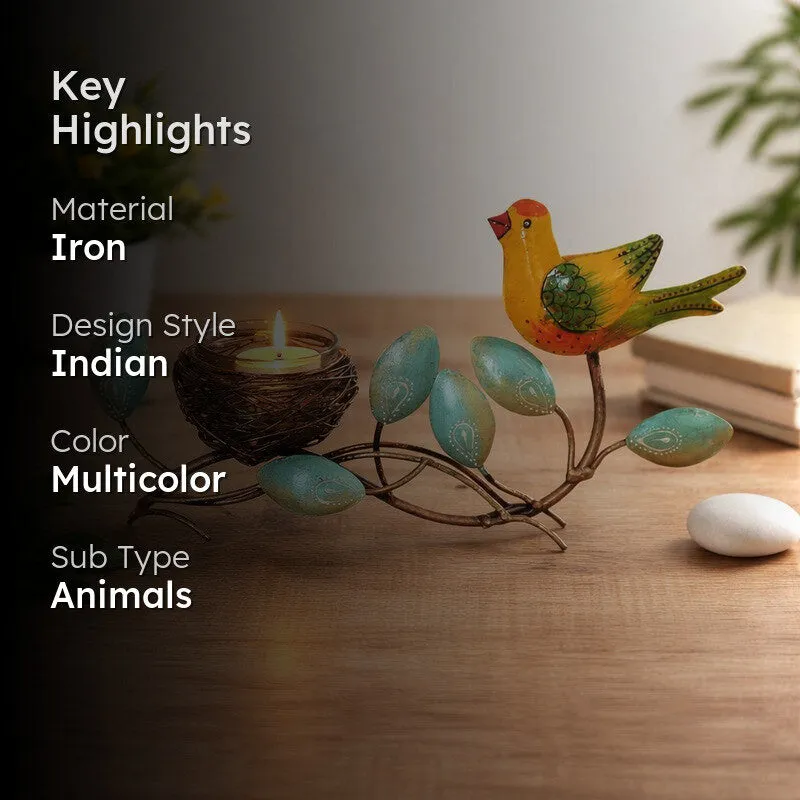 Bird & Nest Iron Showpieces media 2