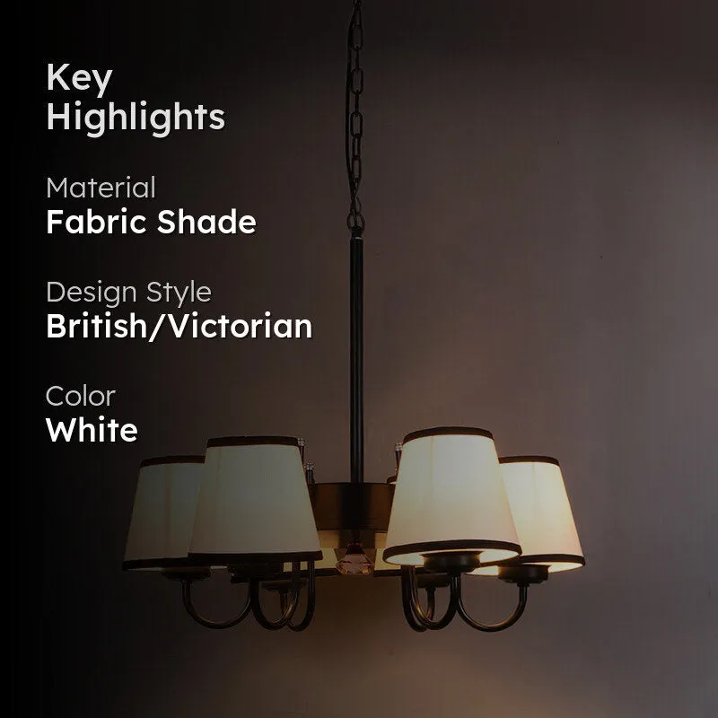 Viya Conical Ceiling Lamp - Black & White media 2