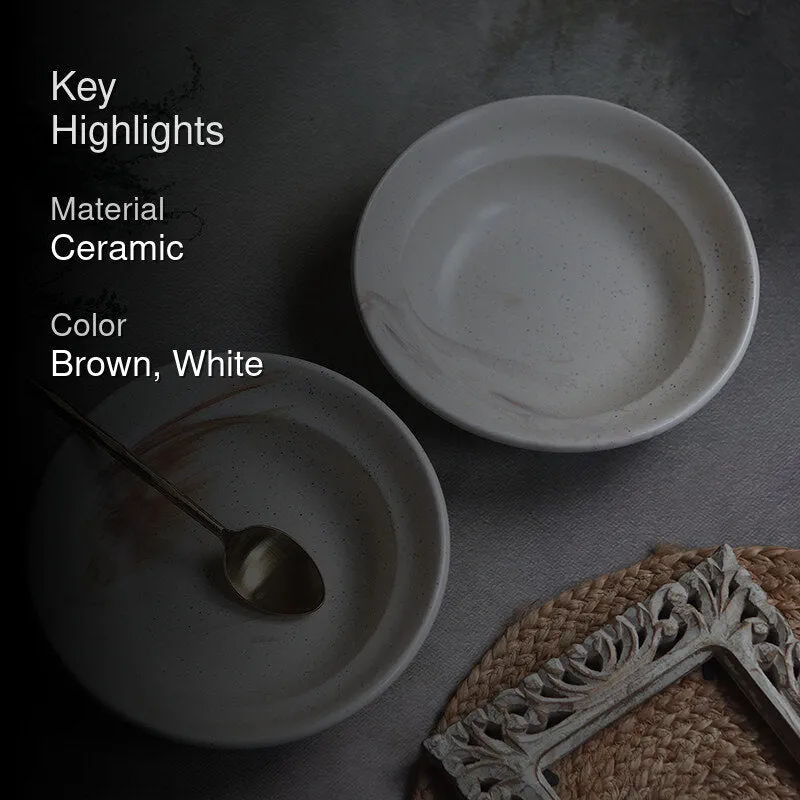 Imogenia Ceramic Pasta Plate media 2