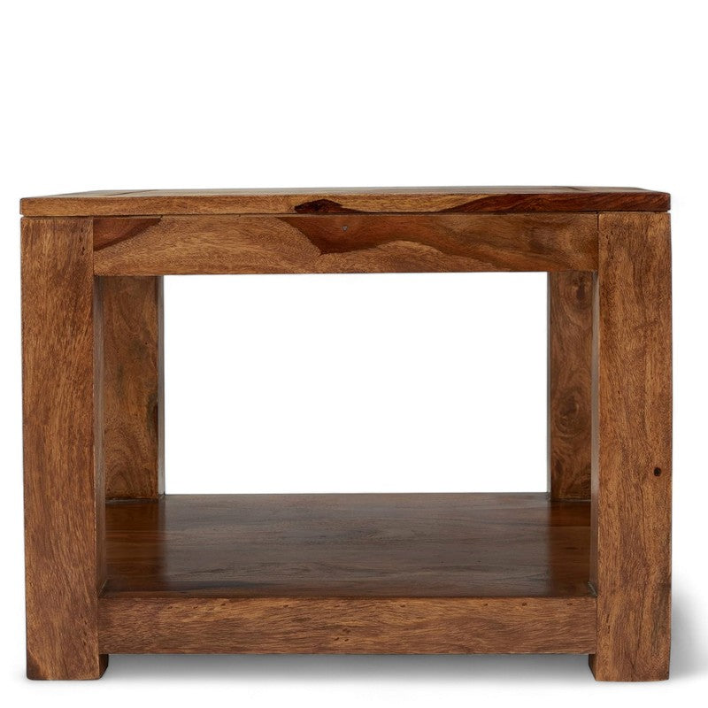 Frixon Sheesham Wooden Center Table - Brown media 4
