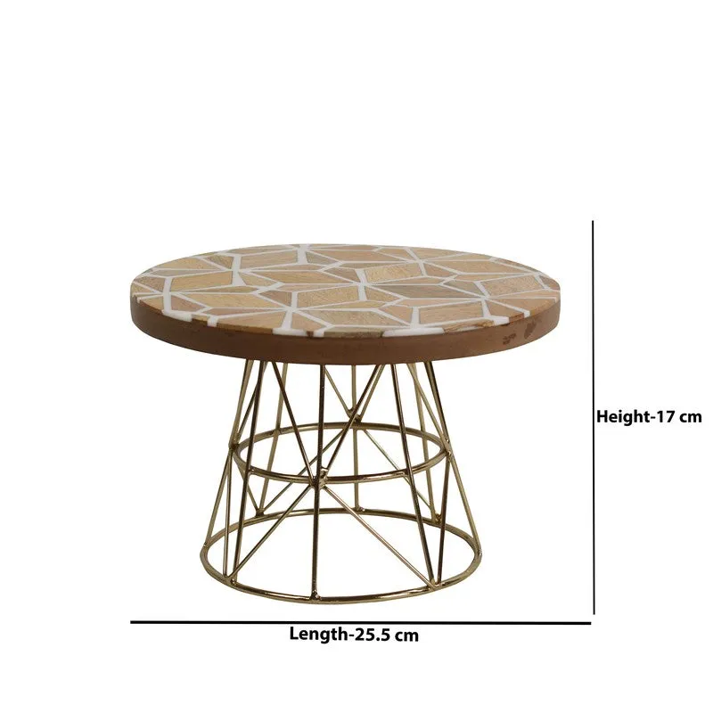 Artisan Cake Stand - Gold media 5