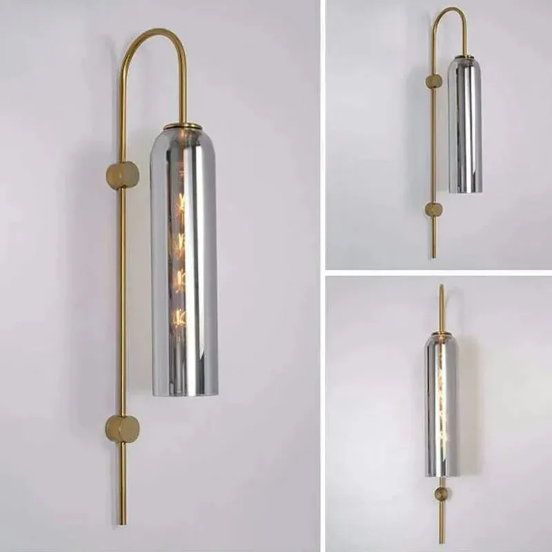 Loft Drop Metal & Glass Wall Lamp media 7