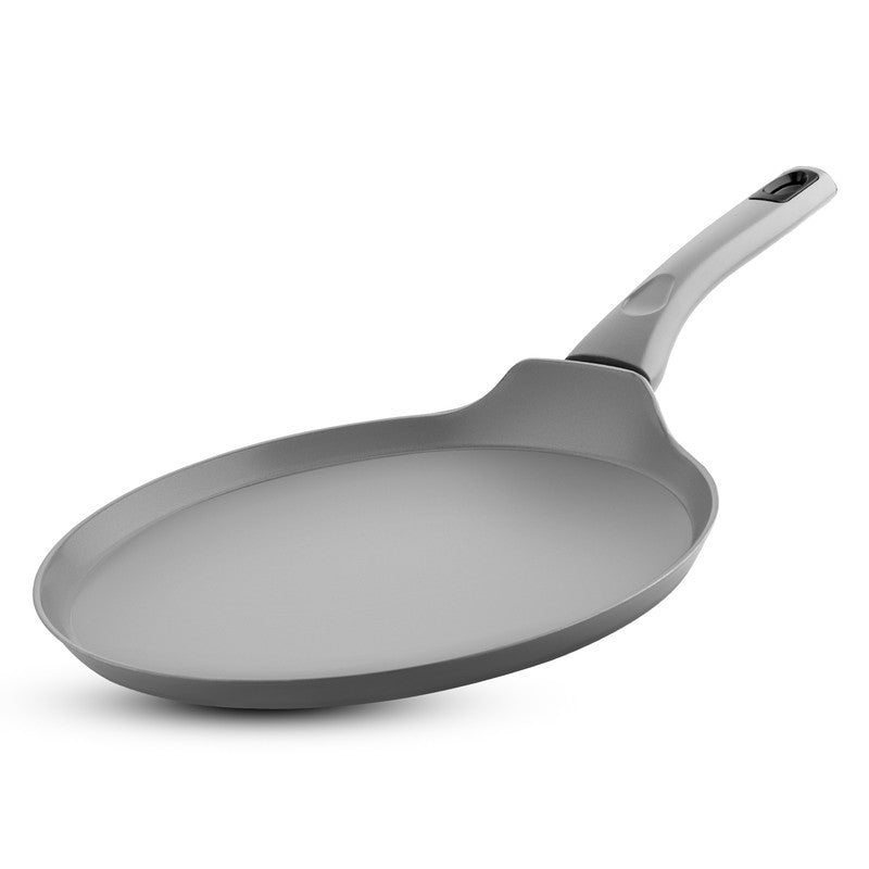 Wellberg Matte Finish Cast Aluminium Dosa Tawa - 29 cm media 3