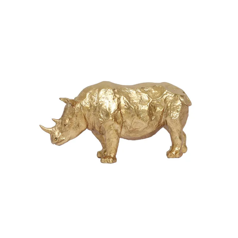 Niro Polyresin Rhino Showpiece media 5