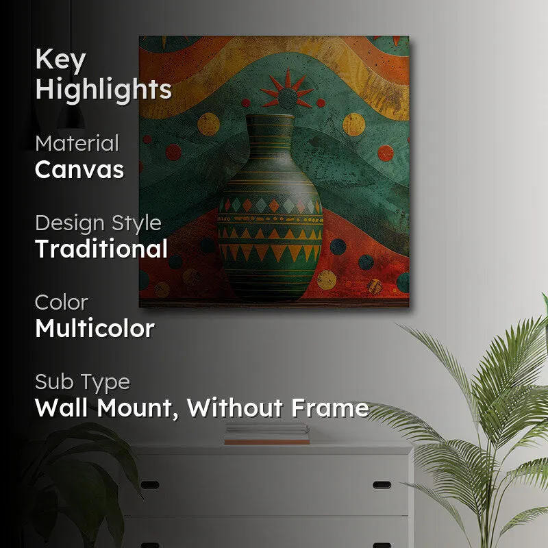 Malachite Dreams Canvas Wall Art media 2