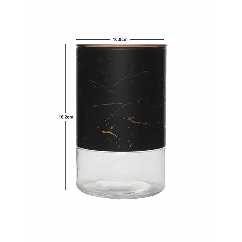 Frankie Glass Jar (Black) - 650 mL media 4