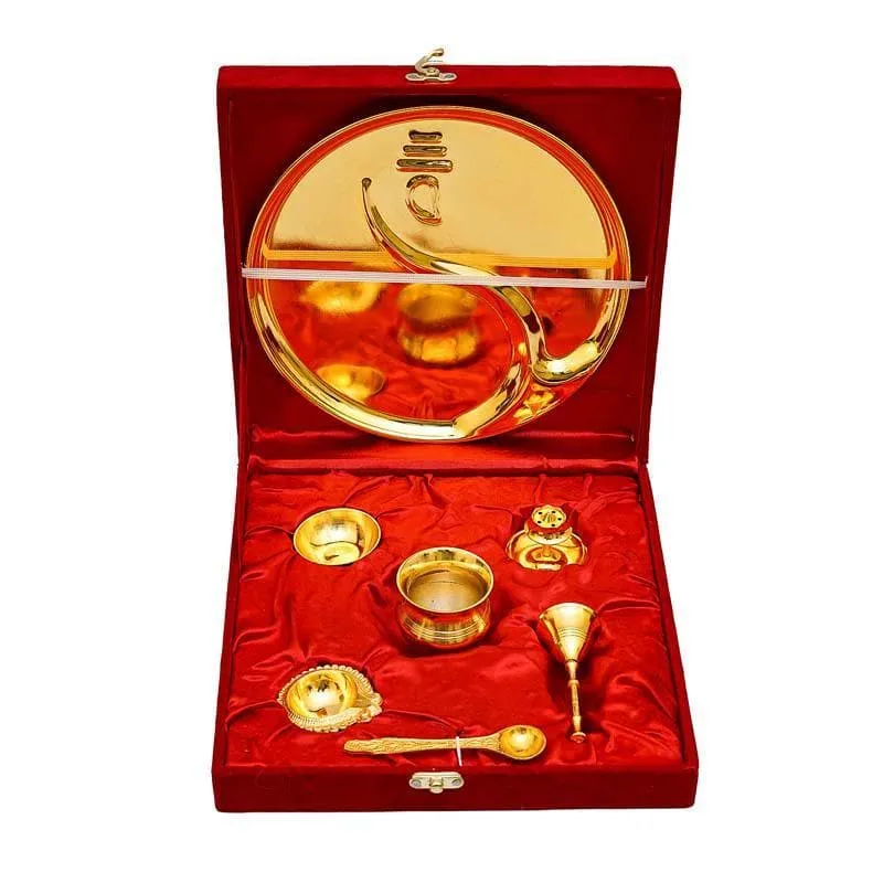 Shubh Pooja Thaali- Gold media 5