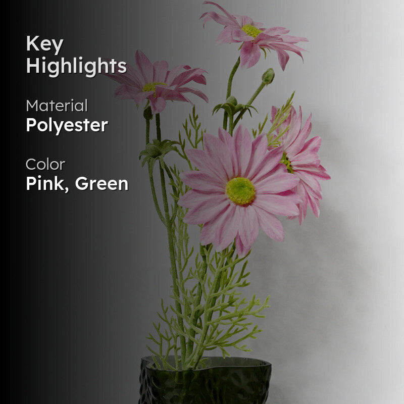 Artificial Gerbera Flower Stick - Pink media 2
