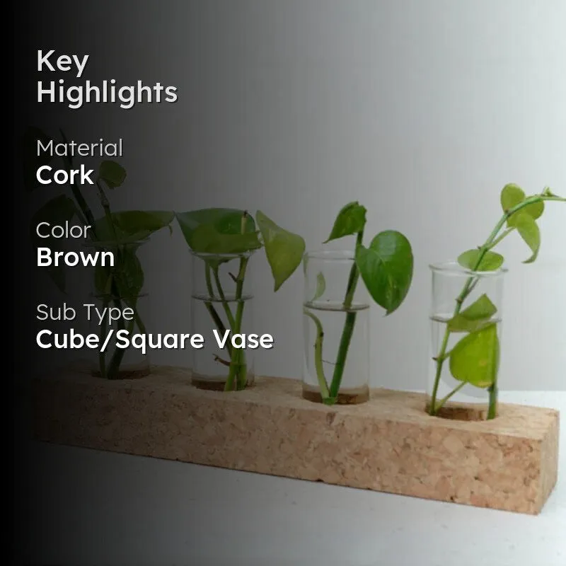 Niam Cork Testube Planter media 2